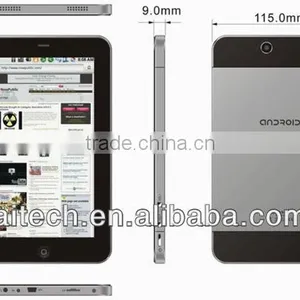 Android 800*480 7inch Tablet+pc+con+la+tarjeta+si With GPS thumbnail-1