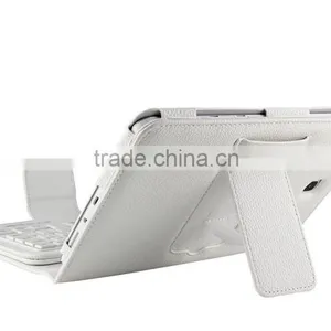 Litchi Pattern All-in-one Bluetooth Keyboard for Samsung TABA 8.0inch T350/T351-SA1035 thumbnail-3