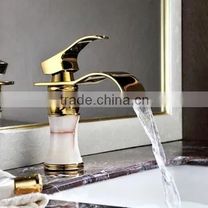 Deltar Lavtory Basin Water Taps Factory Magic Golden Lavatory Basin Mixers thumbnail-3