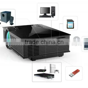 1200Lumens Cheap Mini Video HDMI 3D Full HD WIfi LED Classroom Projector UC46 thumbnail-6
