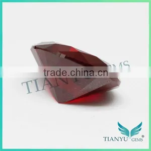 Wholesale Loose Gemstones 8# Oval-shape Red Ruby Price Synthetic Gemstone thumbnail-3