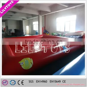 Hot Summer Yellow Color Inflatable Adult Swimming Pool thumbnail-6
