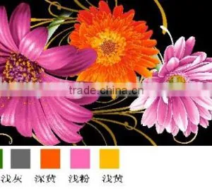 120gsm Twill Printed Polyester Fabric ,Microfiber 3D Printed Fabric thumbnail-1