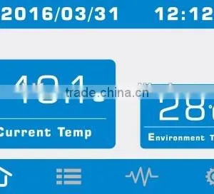LCD Touch Screen Controller With USB Data Log 4 Degree Blood Storage Refrigerator thumbnail-1