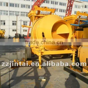 JIH HE Hot Sale JHZC/MC High Quality Concrete Mixer of Concrete Mixer Equipment thumbnail-1