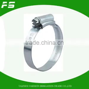 Galvanised Steel British Type Hose Clamp thumbnail-1