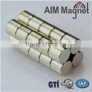 Cylinder Neodymium N52 Magnet 6 mm Diameter thumbnail-2