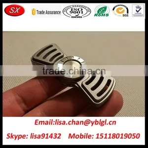 China Factory OEM CNC Machining Stainless Metal Hand Spinner thumbnail-1