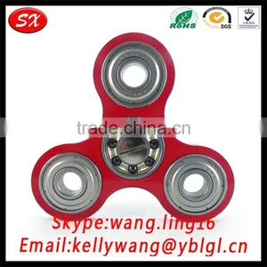Customized Brass Hand Fidget Spinner,Aluminum Light Spinner Toy, Metal Tri-Spinner thumbnail-4
