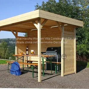 Modern Outdoor Garden Pavilion Gazebos thumbnail-3