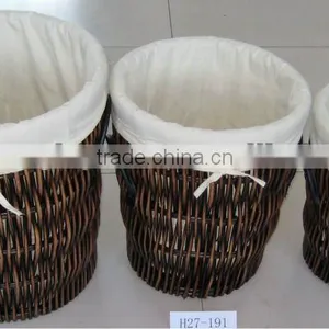 Functional Oval Willow Basket thumbnail-1