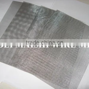 Galvanized Square Wire Mesh 0.12mmx60x60mehs/inch Hot Dipped Galvanized After Weaving thumbnail-1