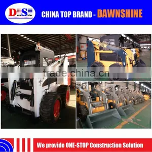 Hot Small Chinese Bobcat Skid Steer Tires 12-16.5 JC60 Mini Skid Steer Loader for Sale thumbnail-1