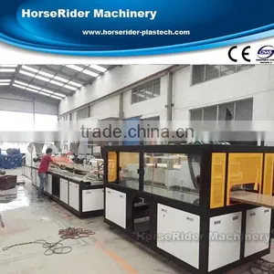 PVC WPC Garden Board Profile Production Plant/Plastic Wood Garden Plate Sheet Making Machine thumbnail-5