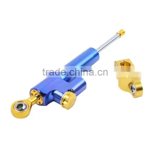 for Universial Motorcycle Adjustable Steering Damper Stabilizer Top Quality Blue thumbnail-1
