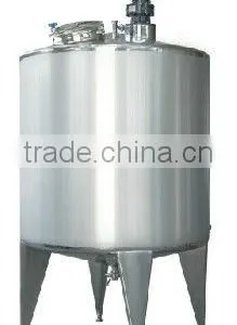 Single-layer Paddle Stainless Steel Dairy Blending Stroge Tank thumbnail-1