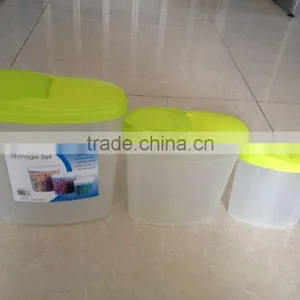 3pcs Food Cereal Storage Container Set,3pc Storage Set,pet Food Storage thumbnail-2