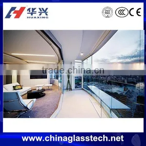 Safe Tinted Tempered Curtain Wall Glass thumbnail-1