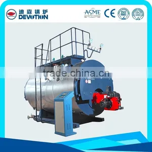 500-6000kg/h Fire Tube 3 Pass Wet Back Type Oil Fired Steam Boiler thumbnail-1