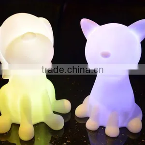 Cute Doggy and Kitty Shape LED Table Lighting thumbnail-3