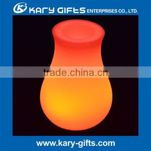 Battery Operated Glowing Table Lamps LED Bedroom Night Light Lamp thumbnail-1