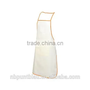Natual Color Apron With Front Pocket as Promotion thumbnail-2