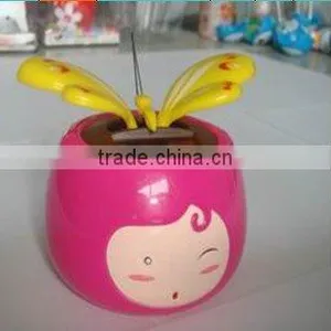 15010714 Solar Powered Dancing Flower Solar Swinging Toys for Car Decoration thumbnail-2