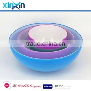 Plastic Double-wall Salad Bowl thumbnail-5