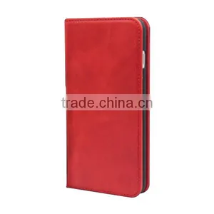 High Quality Real Leather Mobile Phone Leather Case, Multifunction Flip Stand With Card Slot Wallet Flip For IPhone6 thumbnail-1