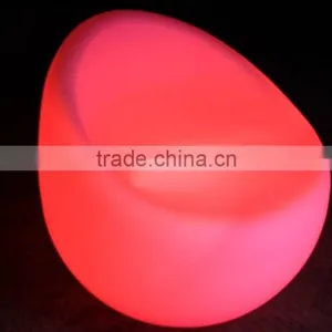 LED Waterproof IP68 Led Bar Chairs/ Colourful RGB Lighting Chairs thumbnail-6