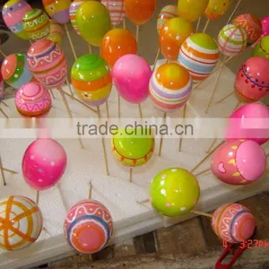 Decorating Color Ceramic Easter Egg Hanging thumbnail-1