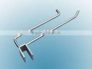 Security Zinc Plated Metal Supermarket Display Hook thumbnail-2