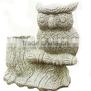 Granite Owl Statue thumbnail-1