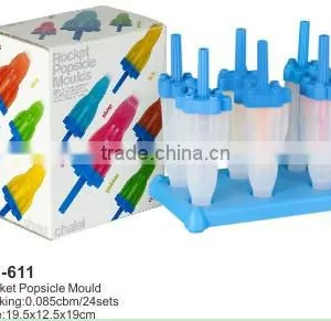 Rocket Popsicle Mould and Ice Lolly Set thumbnail-2