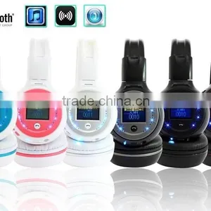 New Style Foldable With 3.5mm Audio Jack Bluetooth Headset With SD Slot and FM thumbnail-1