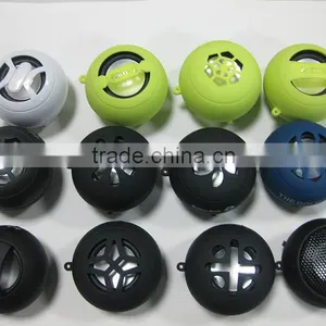 New Gadget Christmas Promotion Gift Portable Laptop Mini Hamburger Speaker thumbnail-3