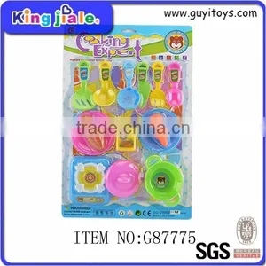 Wooden Pretend Play Toys Preschool Kitchen Play Set thumbnail-1