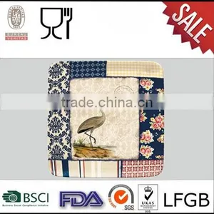 Melamine Square Side Plate ,Melamine Platter,Melamine Dinner Plates thumbnail-1