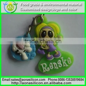 Cheap Price Creative Fashionable Silicone Key Chain for US thumbnail-1