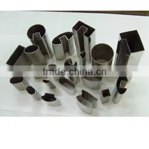 China Supplier AISI 304 316 Stainless Steel Slot Pipe for Handrail thumbnail-1