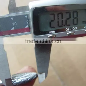 Type F Art Ball Nose Tungsten Carbide Rotary Burrs For Finishing Forging And Welding thumbnail-2