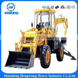 Mini Tractor Wheel Loader for Sale With Reinforced Excavating Boom thumbnail-2