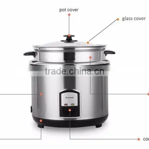 1.0/1.2/1.8/2.2/2.8L National Electric Rice Cooker With Glass Cover thumbnail-2