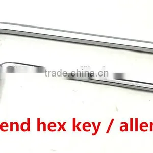 Carbon Steel Ball Ended Hex Key / Ball Ended Allen Key Wrench thumbnail-5