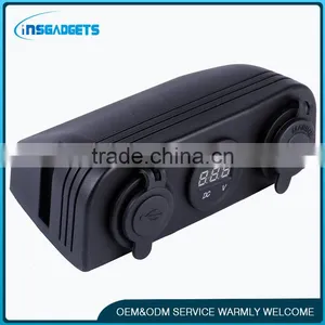 12V USB Charger Voltometer Socket thumbnail-2