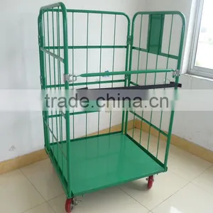 RC-01 Powder Coated Folding Roll Container thumbnail-4
