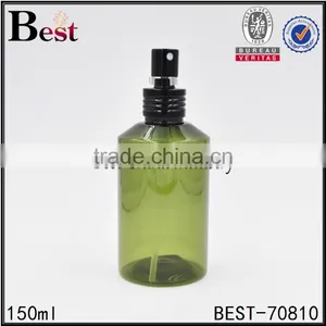 150ml Fine Mist Plastic Cosmetic Bottle Skin Care Cosmetic Pet Bottle With Black Aluminum Sprayer thumbnail-1