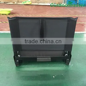 GYM Portable Adjustable Black Folding Stadium Chairs Stadium Seat thumbnail-3