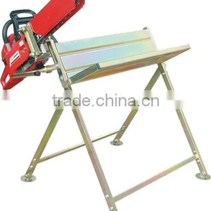Sawhorse With Chainsaw Holder thumbnail-2