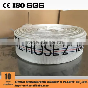 2 Inch 13 Bar Working Pressure Pvc Lined Canvas Fire Hose/pvc Fire Resistant Hose thumbnail-1